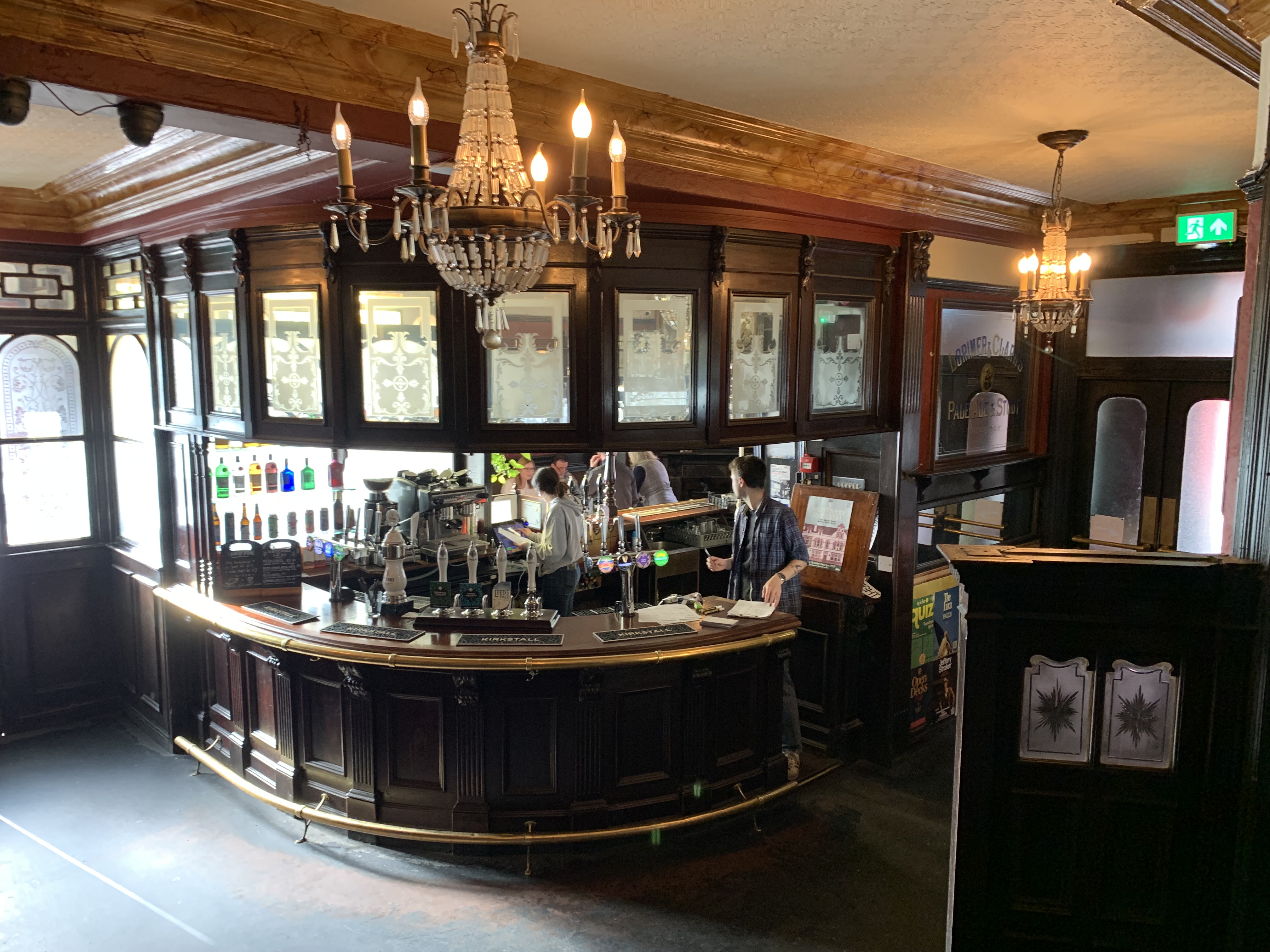 Main bar in central lobby.  by David Sherliker